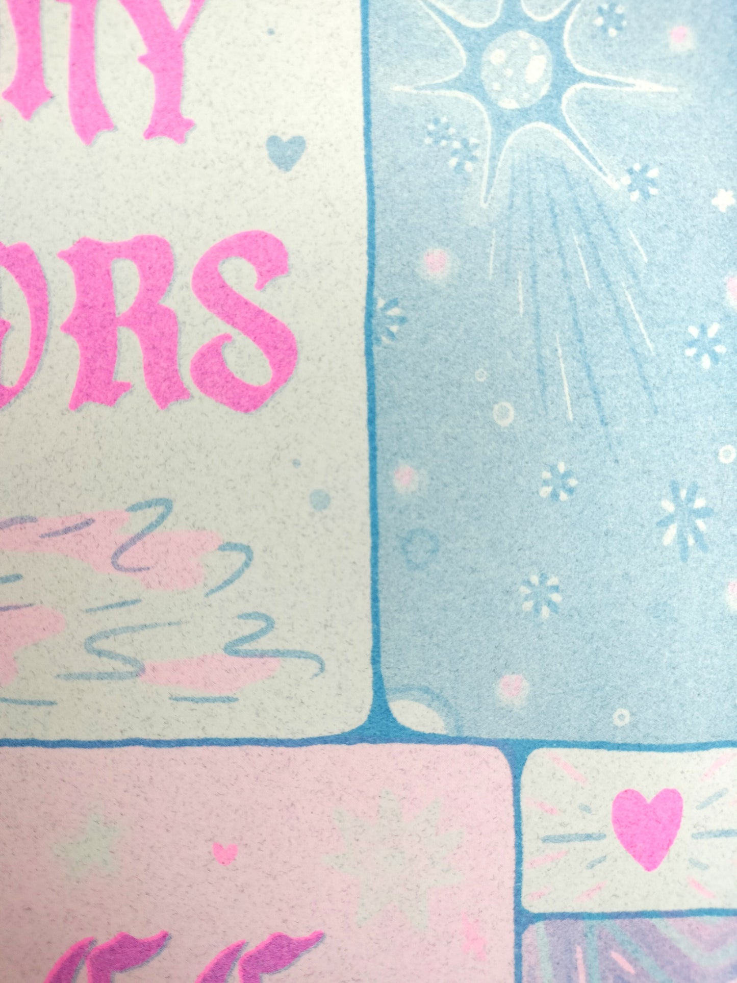 I LOVE MY NEIGHBORS protest print