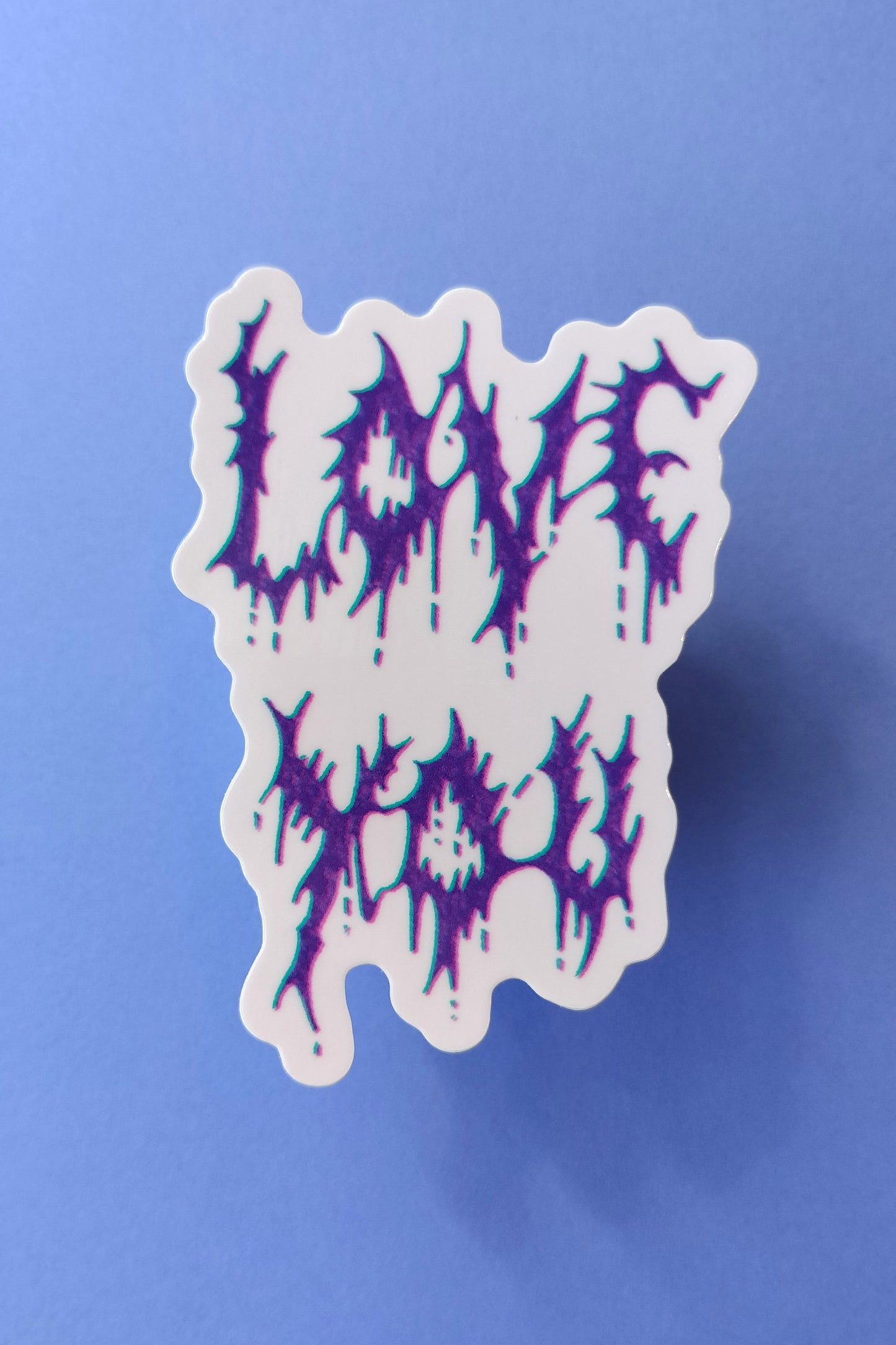 love you sticker
