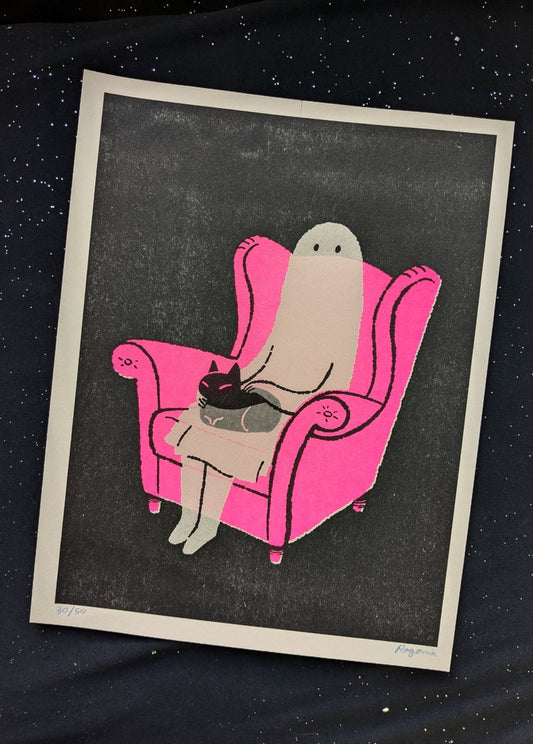 haunted homebodies in black