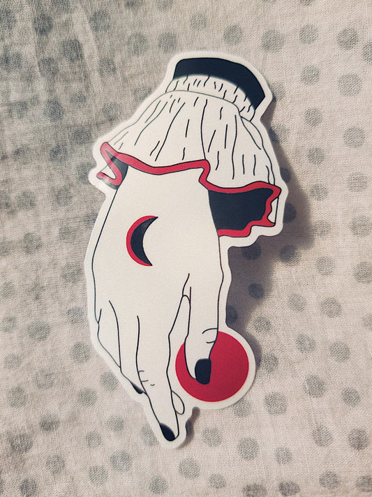 mage hand sticker