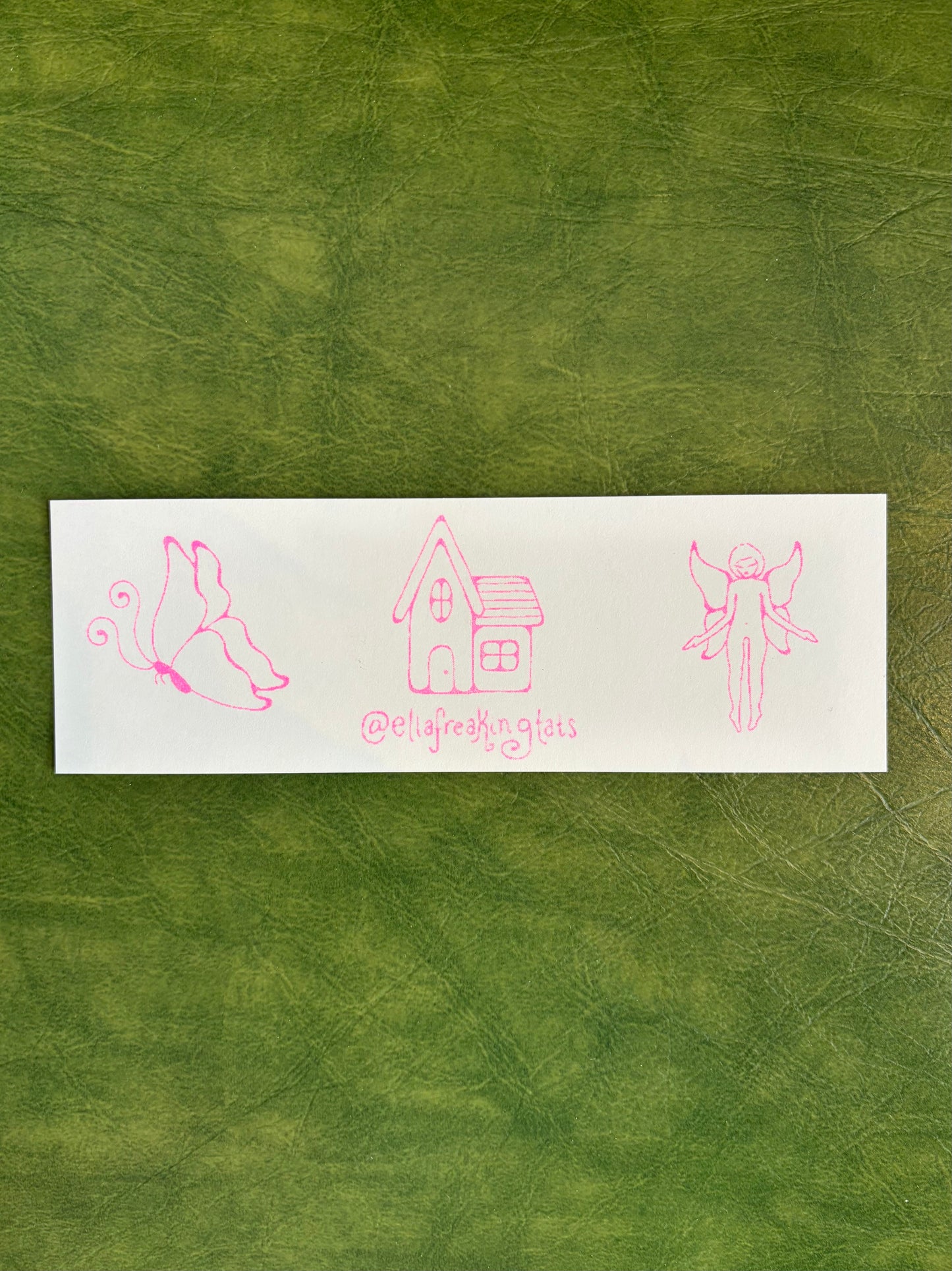 tiny friends bookmark