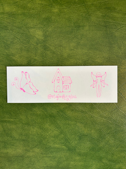 tiny friends bookmark