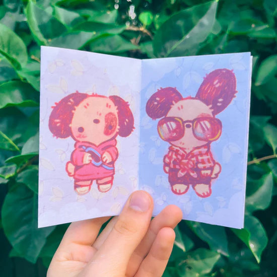 Peanut Butter the Dog Outfit zine