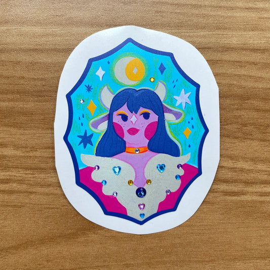 princesa lunar sticker