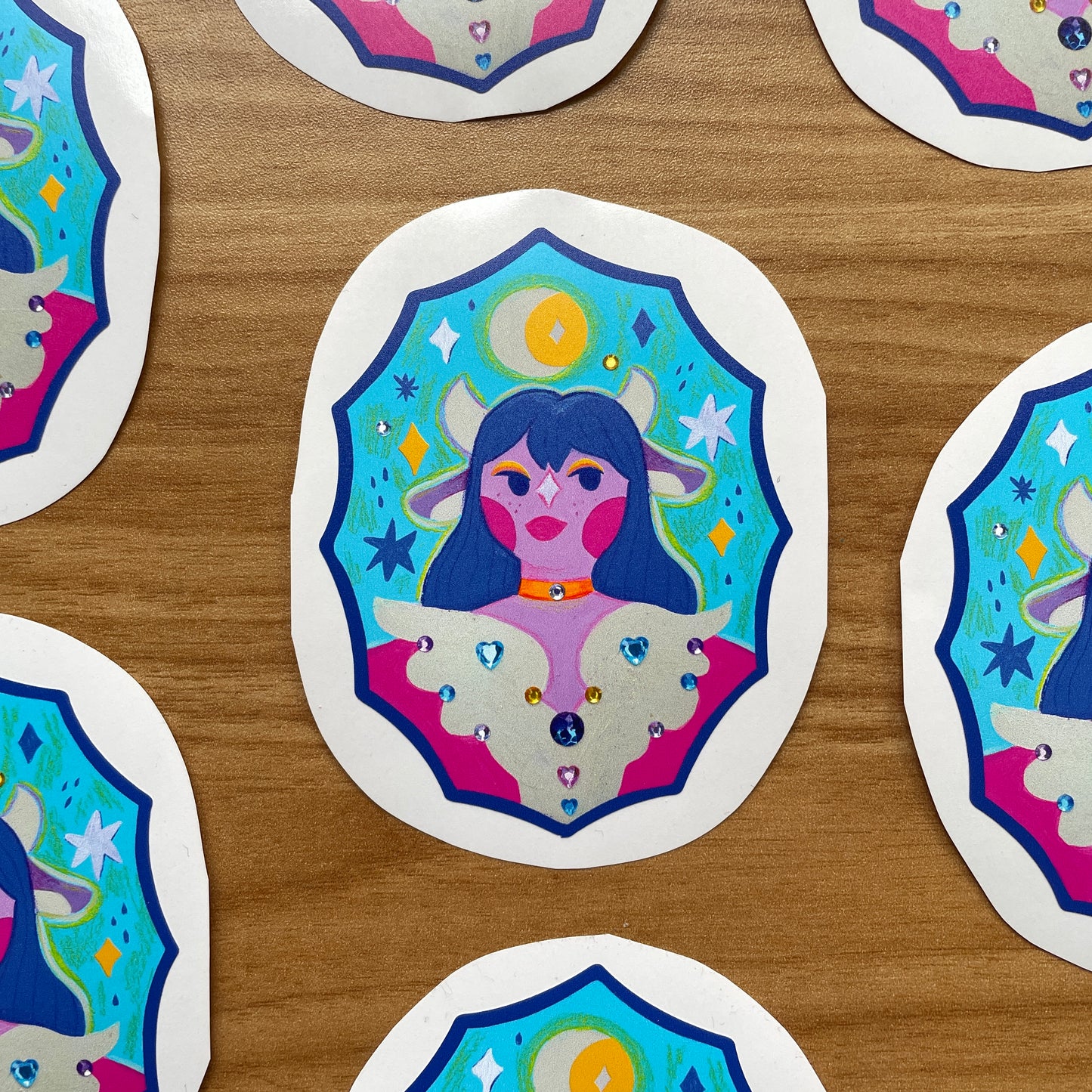 princesa lunar sticker