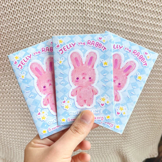 Jelly the Rabbit Outfit zine