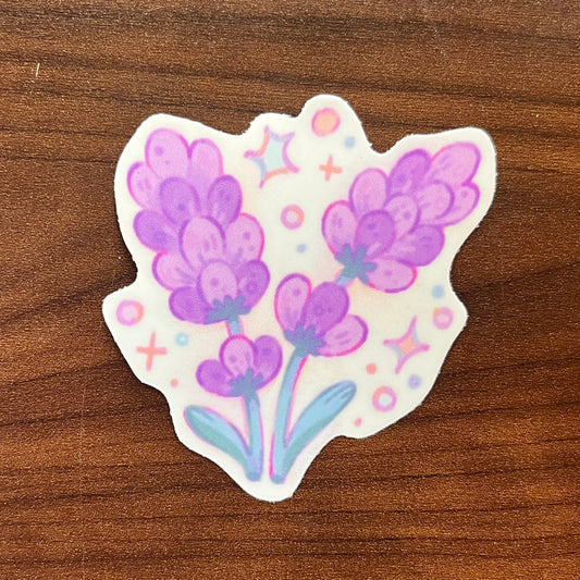 Lavender sticker