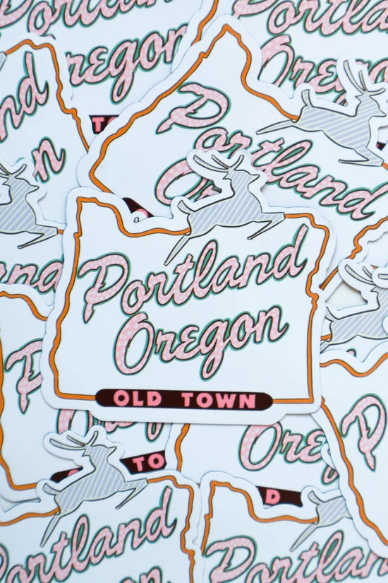 PDX Old Town magnet
