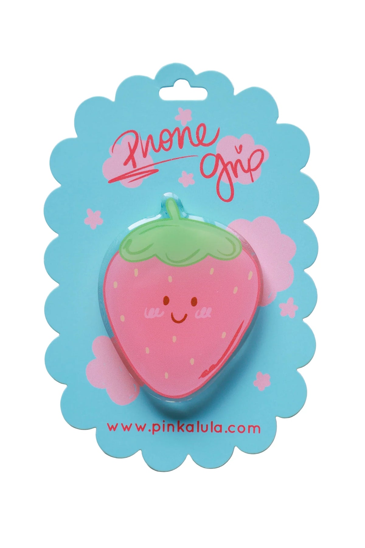 Strawberry phone grip