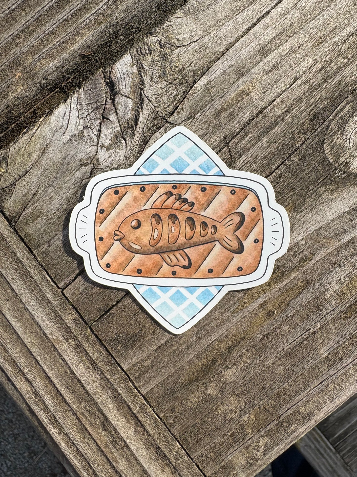 Delivered Fish Pie sticker