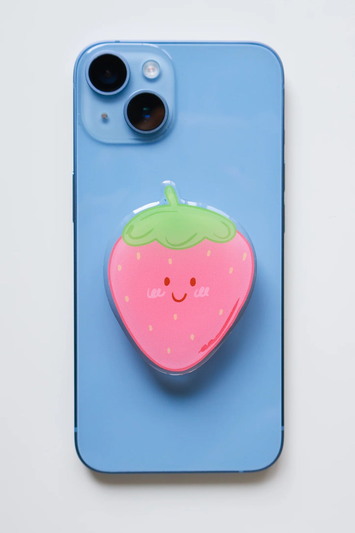 Strawberry phone grip