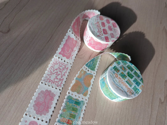 Stamp washi tape