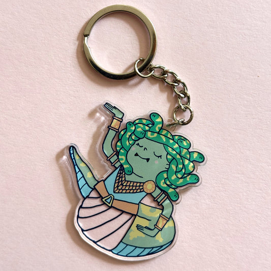 Gracey the Gorgon Keychain