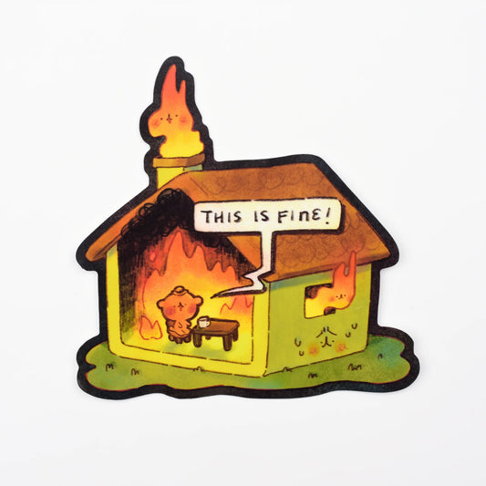 This is Fine sticker