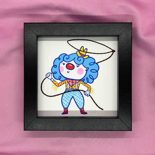 Lil’ Boots the Rodeo Clown