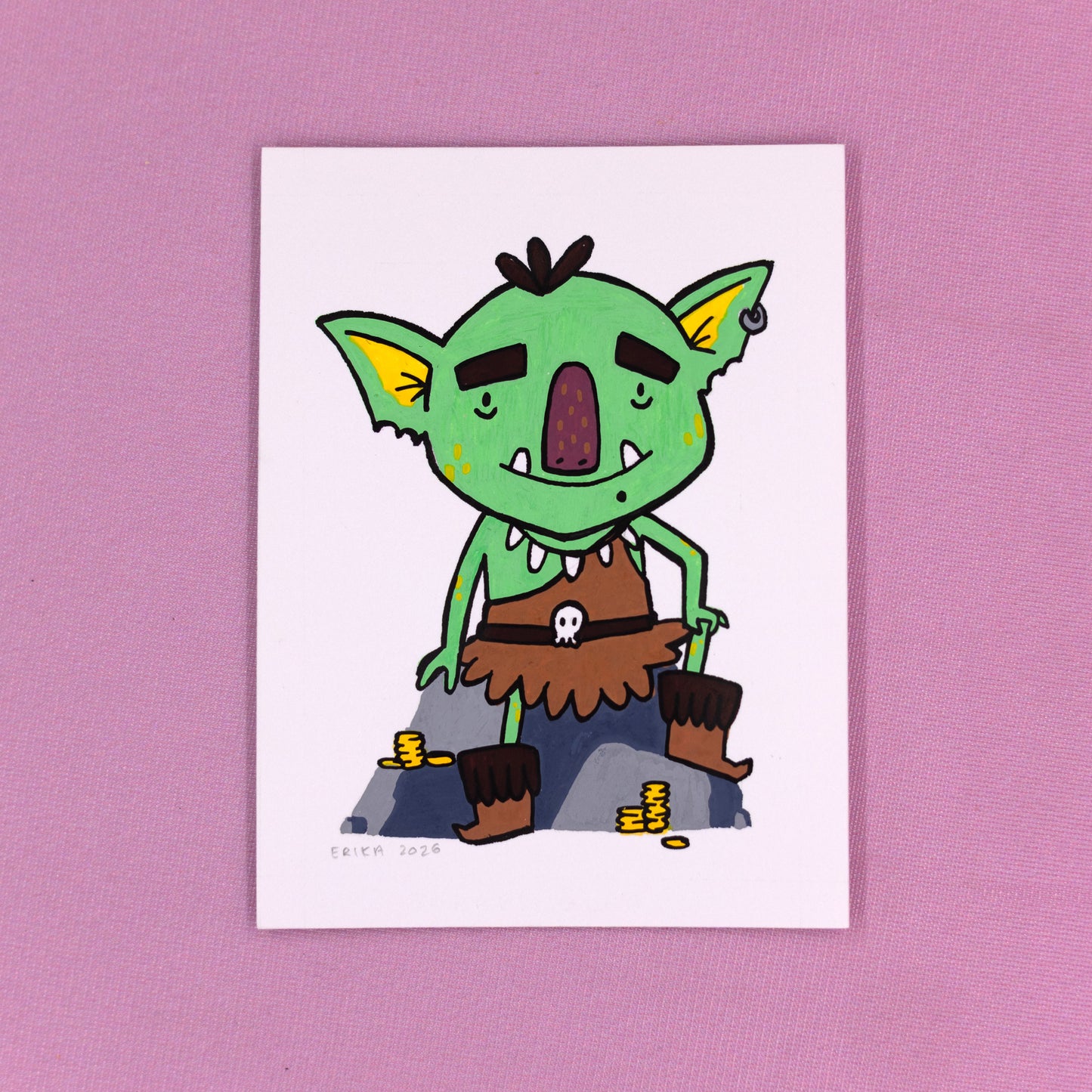 Snarpleglarp the Goblin