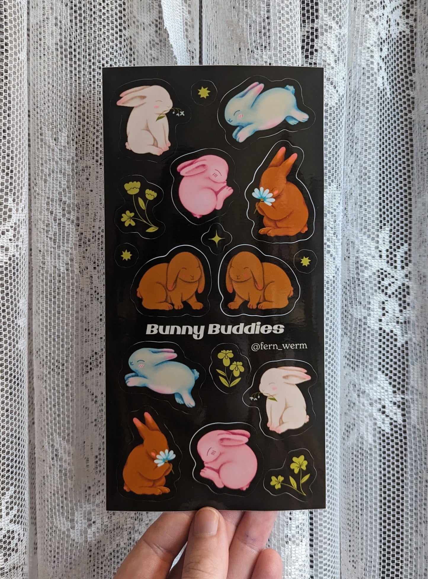Bunny Buddies Sticker Sheet