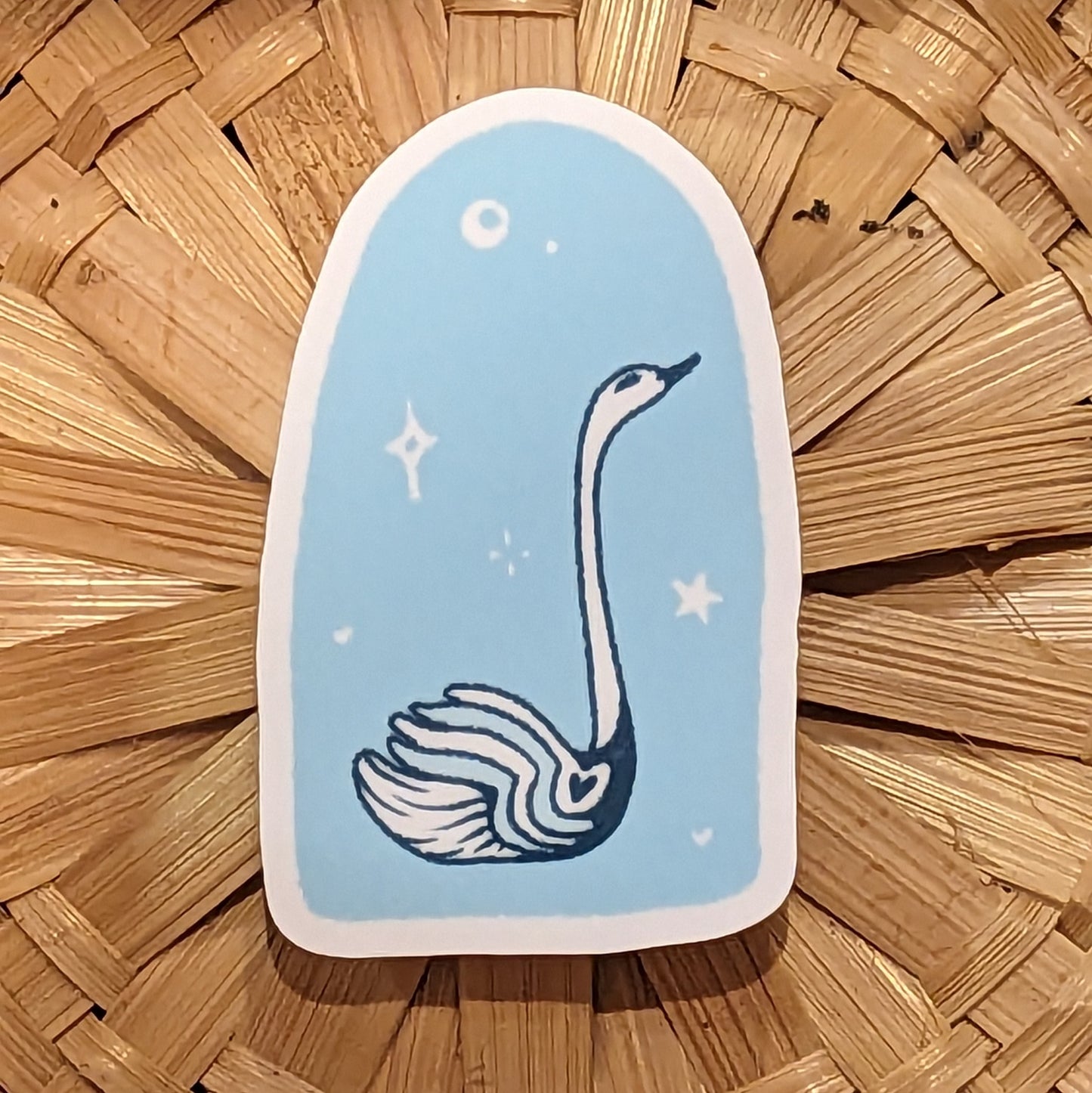 swan sticker