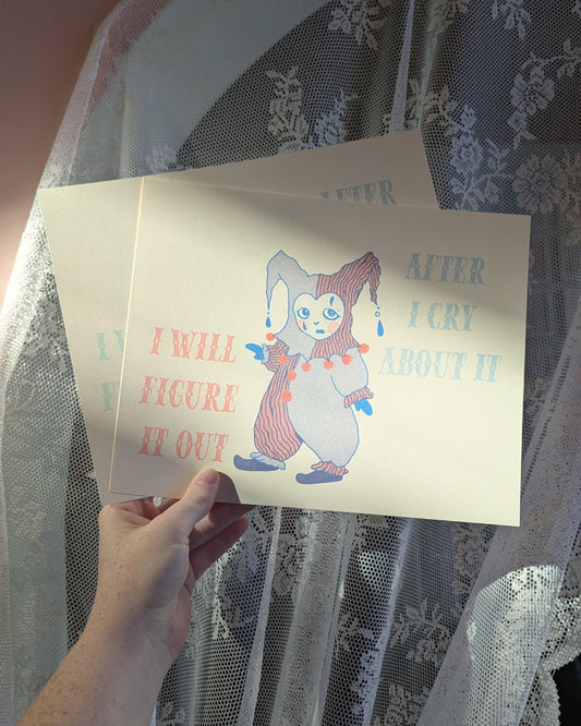crybaby riso print