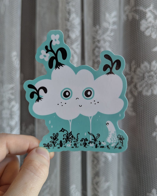 puff's garden sticker