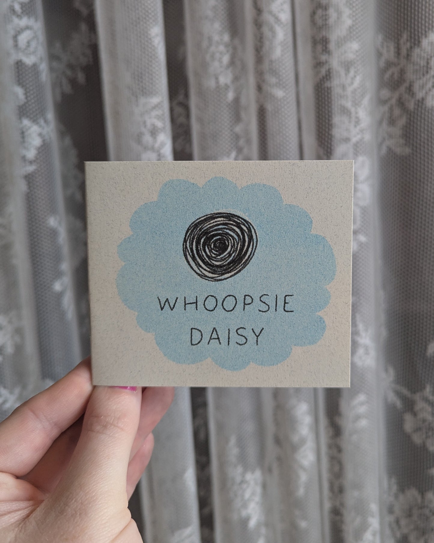 whoopsie daisy mini zine