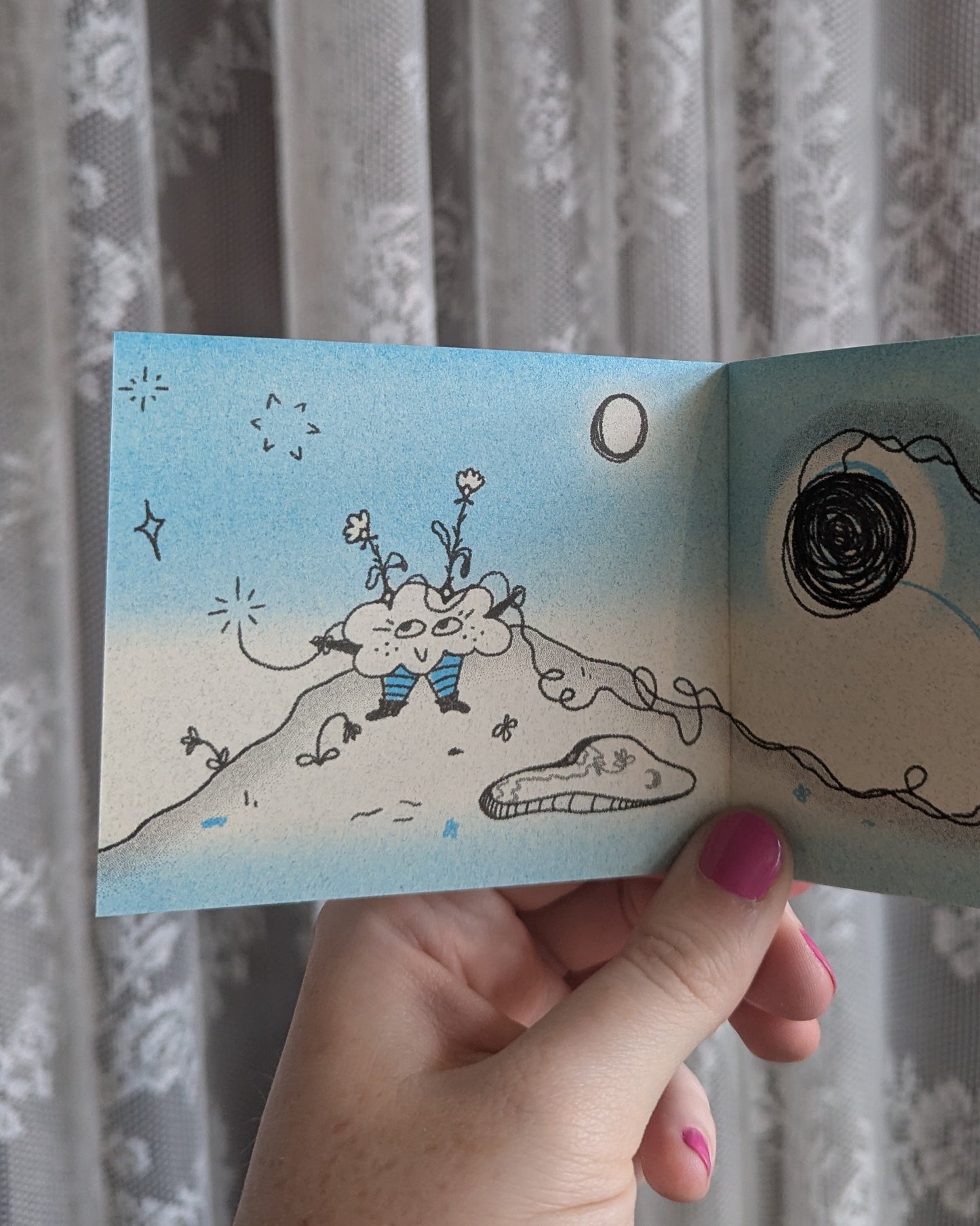 whoopsie daisy mini zine