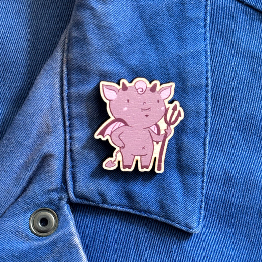 Lil' Beezy Wooden Pin