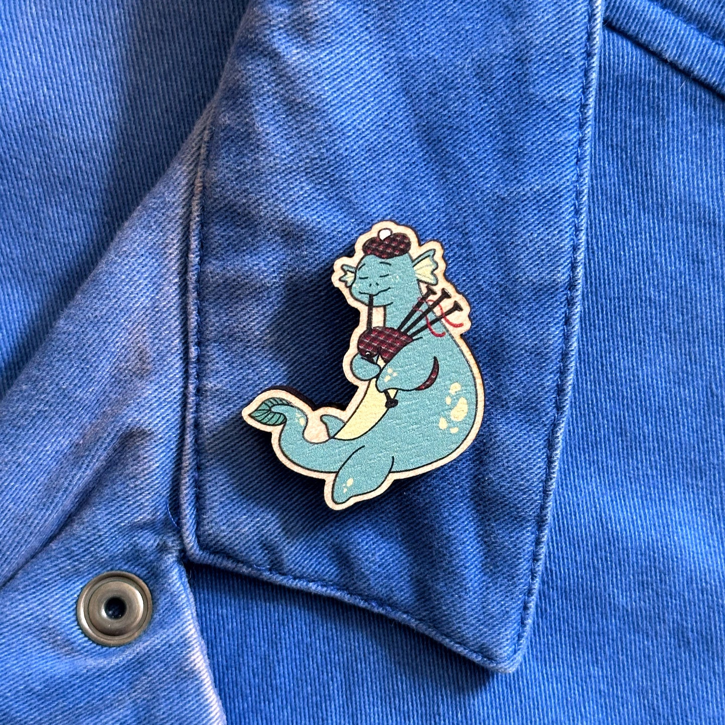 Nessie Wooden Pin