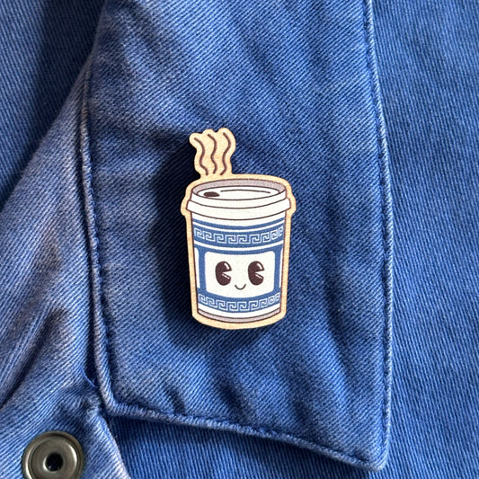 That Hot Bean Juice Wooden Pin