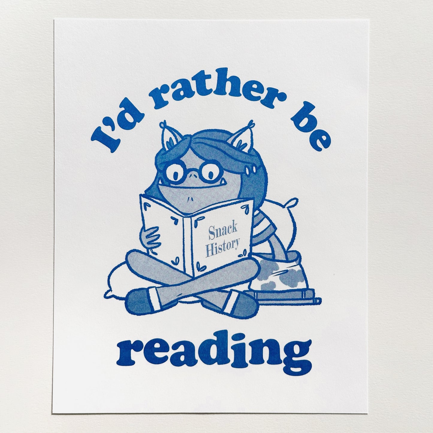 I'd Rather Be Reading Print