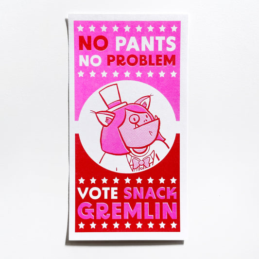 Vote Poster: Snack Gremlin