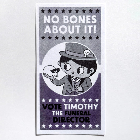 Vote Poster: Timothy the Funeral Director