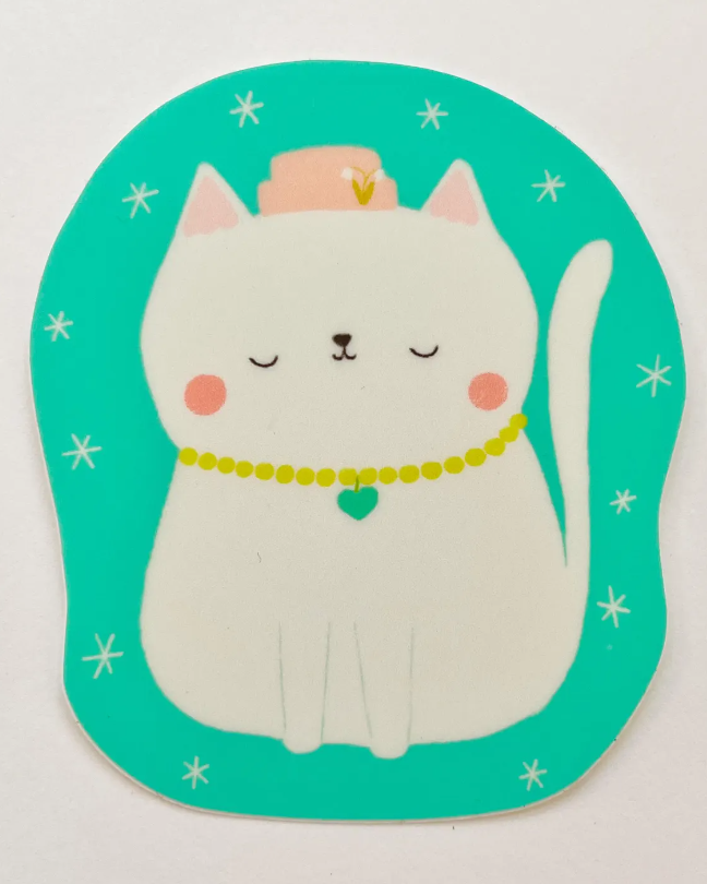 Fancy Kitty sticker