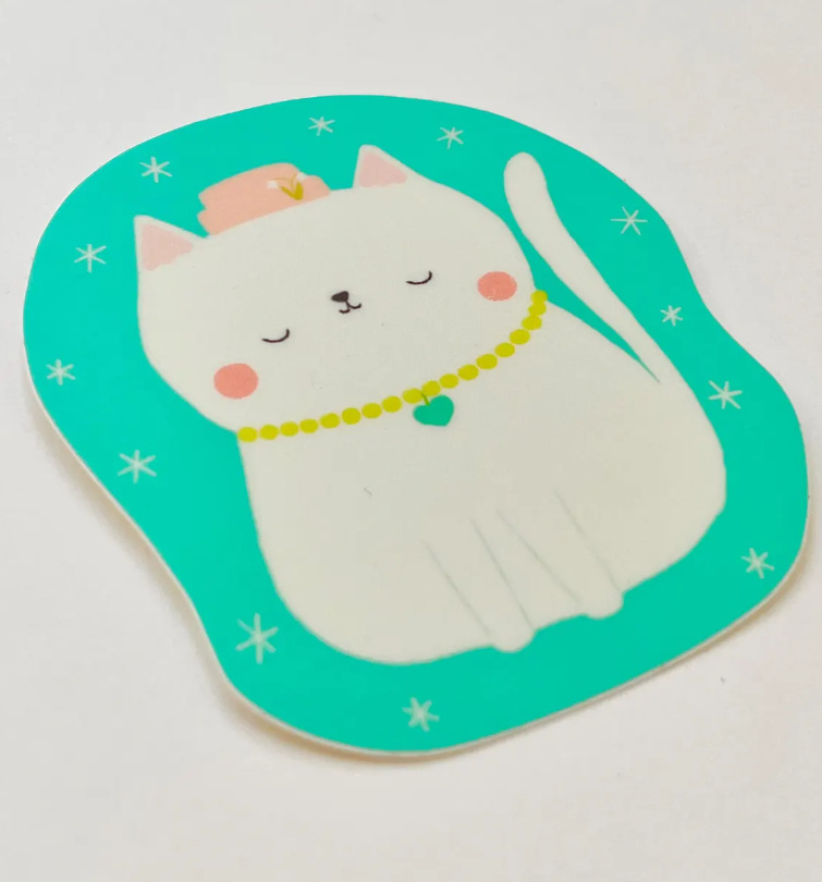 Fancy Kitty sticker