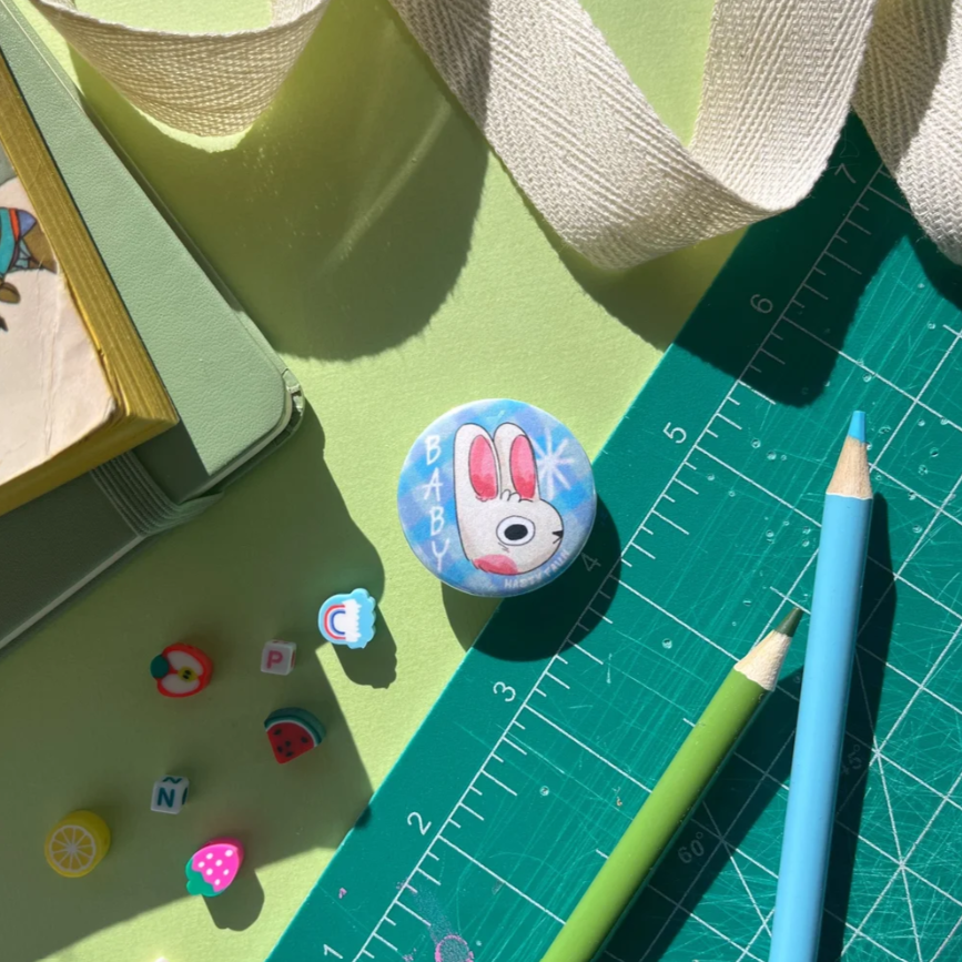 Baby Bun Button
