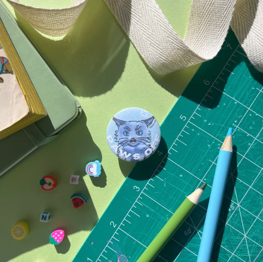Paws Off Button