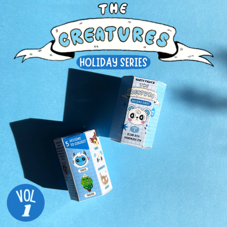 The Creatures: Holiday Series Blind Box Pin, Vol. 1