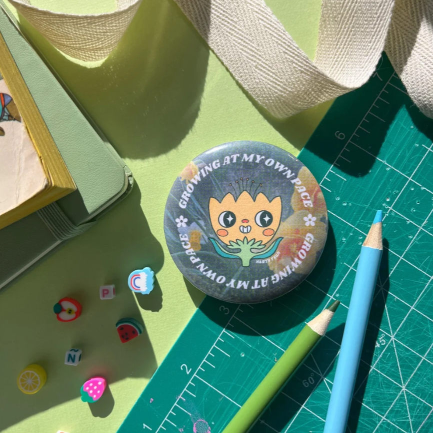 Growing at My Own Pace Button
