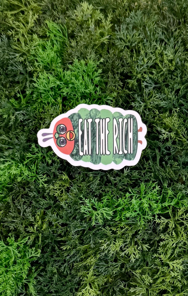 Eat the Rich Sticker