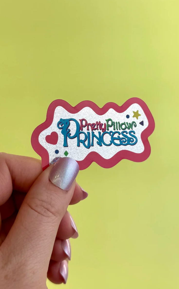 Pretty Pillow Princess Sticker