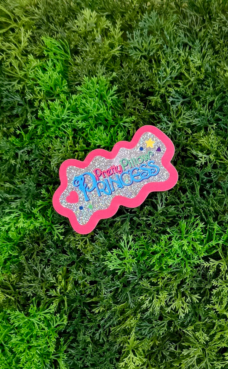 Pretty Pillow Princess Sticker