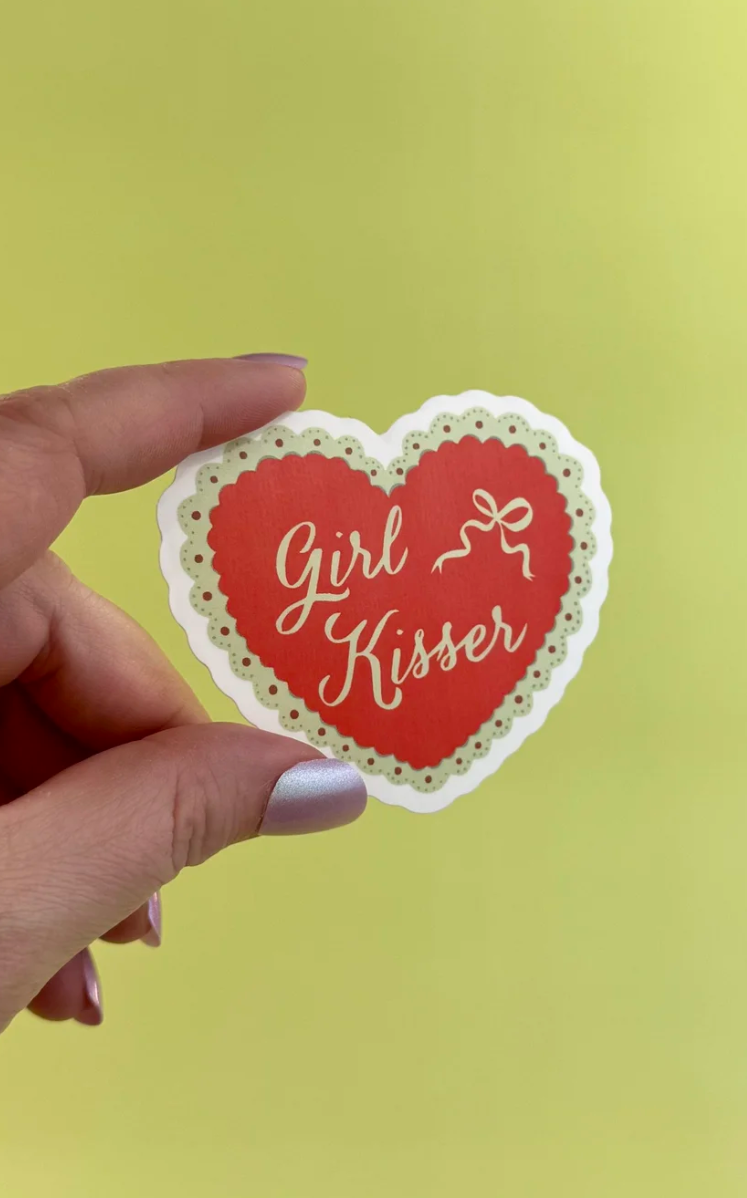 Girl Kisser Sticker