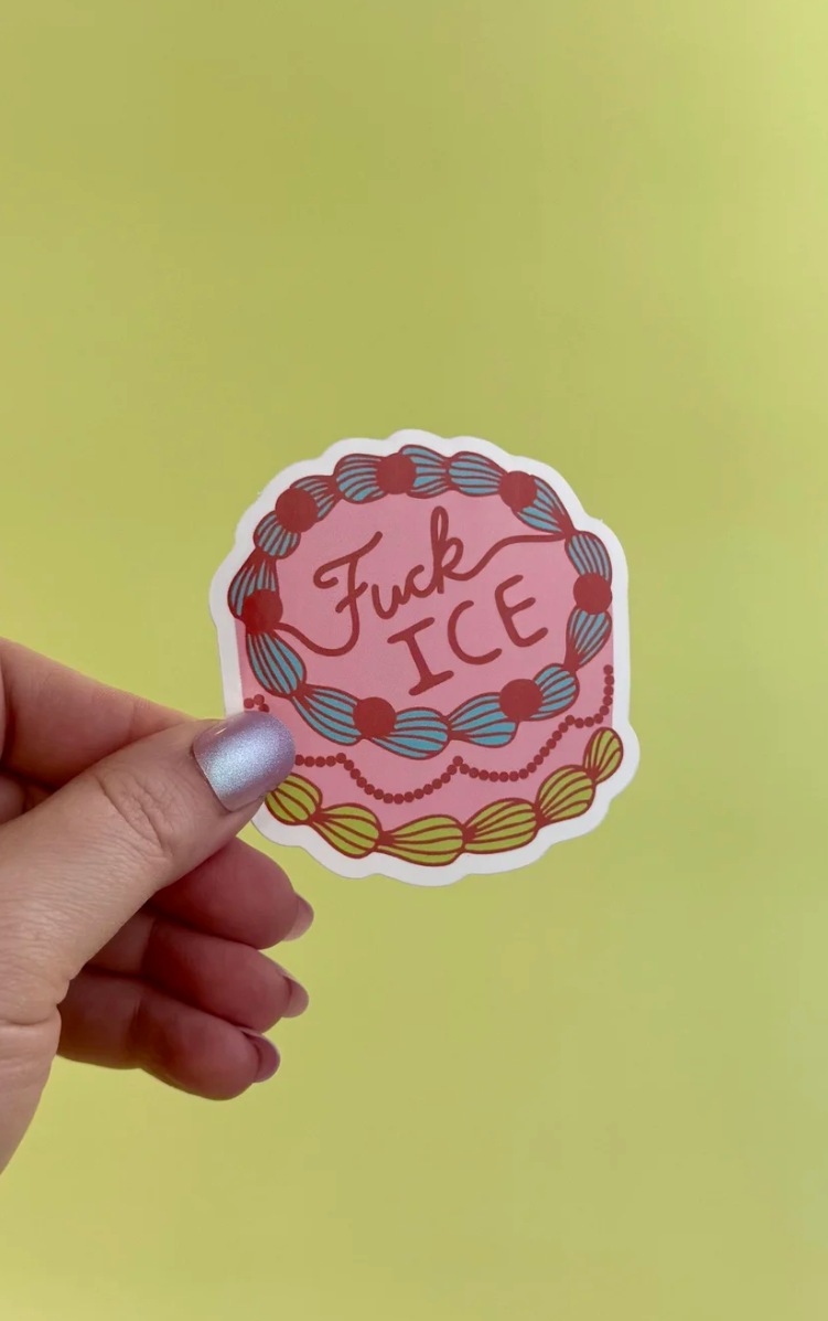 F*ck ICE Sticker