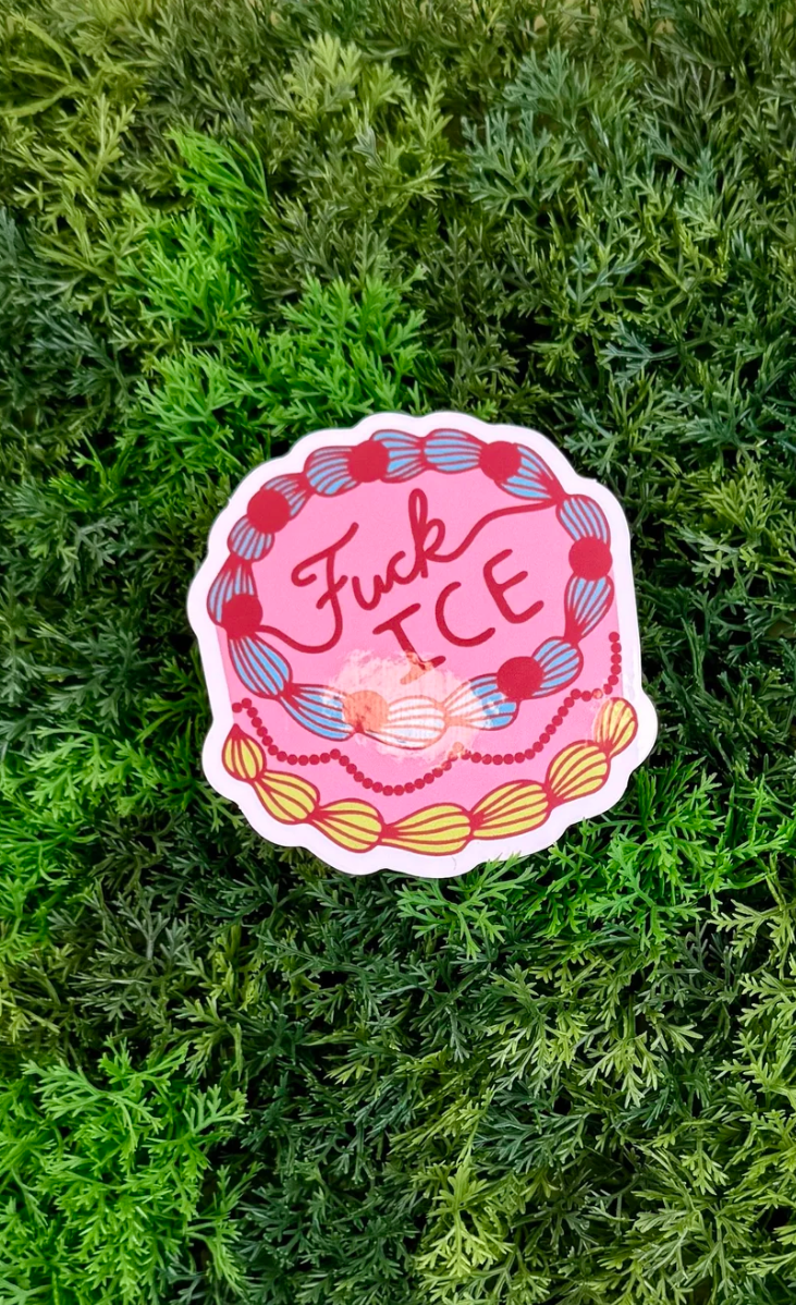 F*ck ICE Sticker
