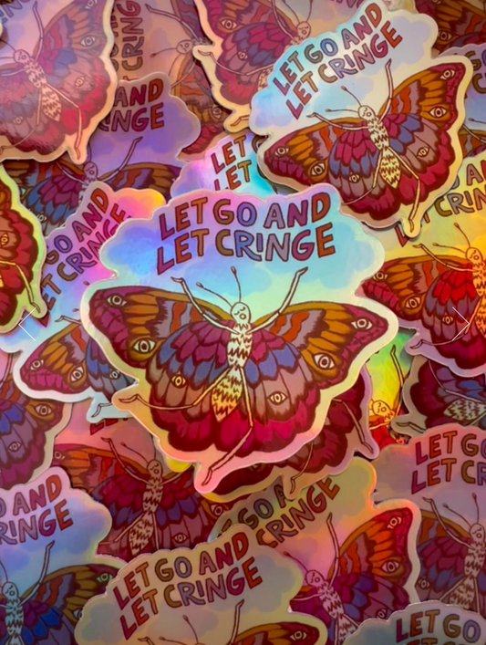 Let Cringe sticker