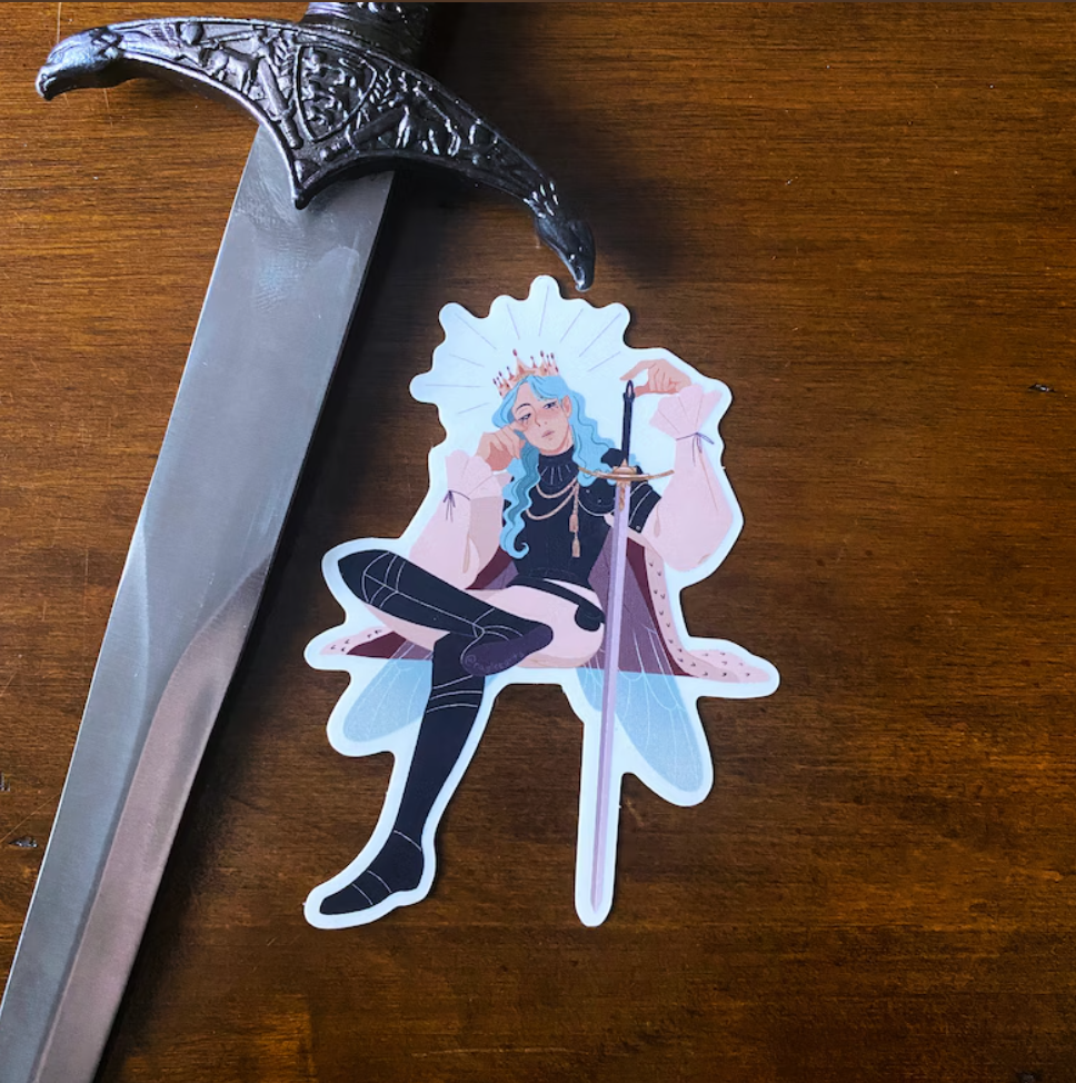 Queen Knight sticker