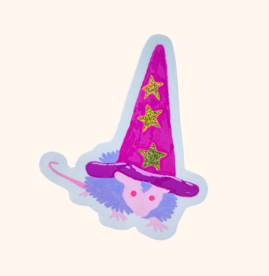 possum wizard sticker