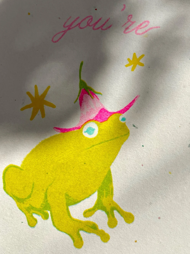 you’re unfrog-ettable card