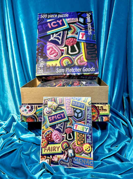 Sequin Patch puzzle