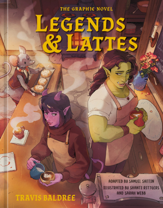 PREORDER Legends & Lattes: The Graphic Novel by Travis Baldree